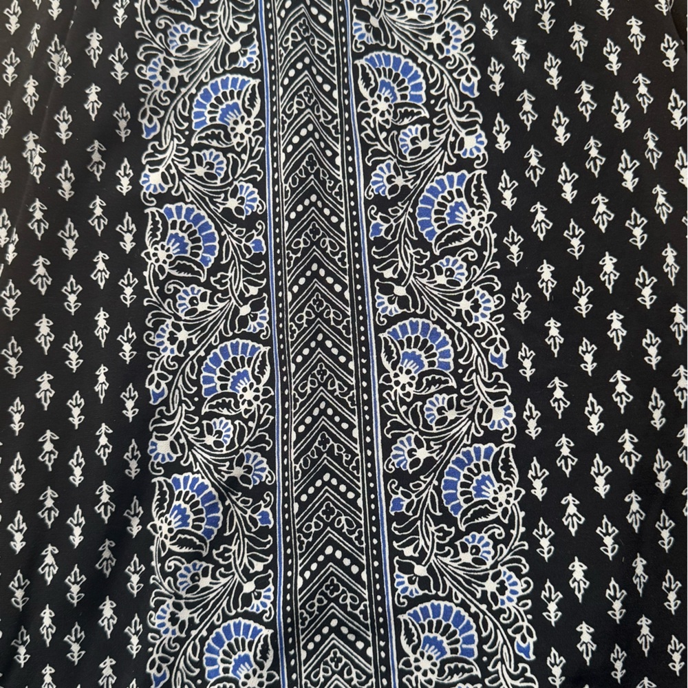 Maxi Long Length Patterned Dress - Picture 4 of 5